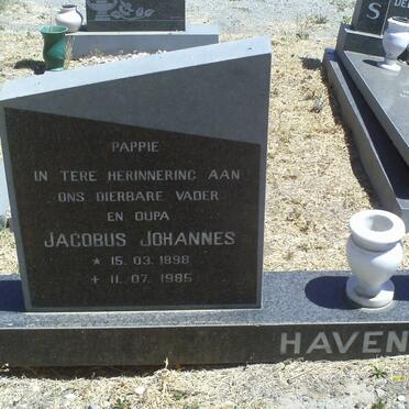 HAVENGA Jacobus Johannes 1898-1985 &amp; Christina Gesina 1903-1985