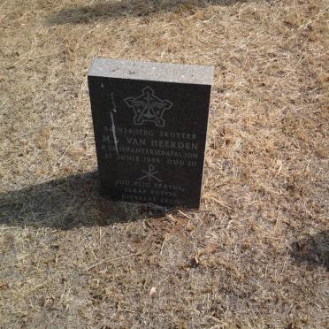 HEERDEN M.?., van -1988