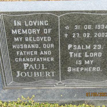 JOUBERT Paul 1934-2002