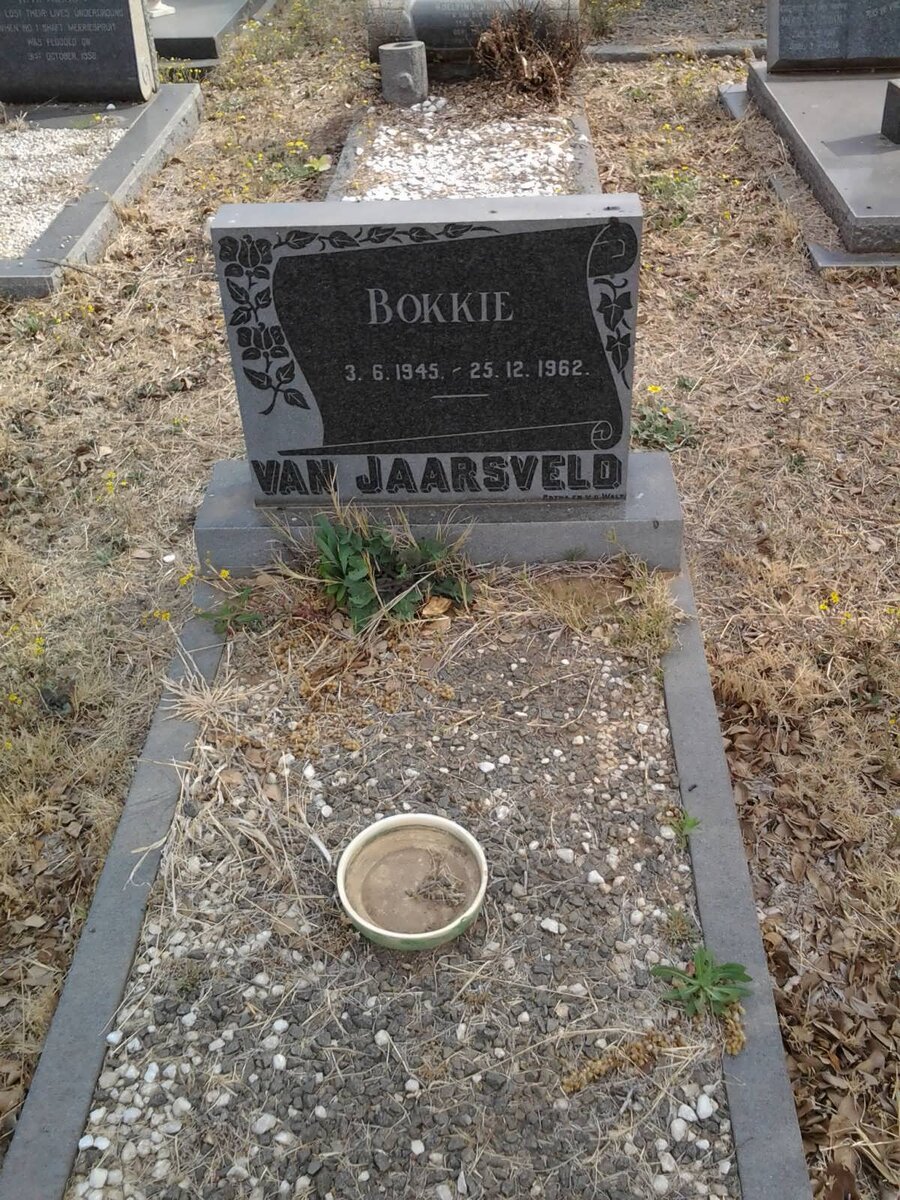 JAARSVELD Bokkie, van 1945-1962