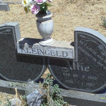 KLEINGELD Attie 1953-1987