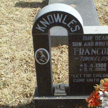 KNOWLES Francois 1986-1986
