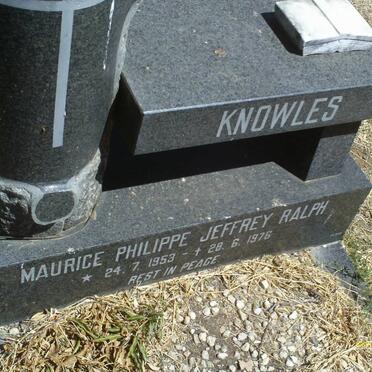 KNOWLES Maurice Philippe Jeffrey Ralph 1953-1976