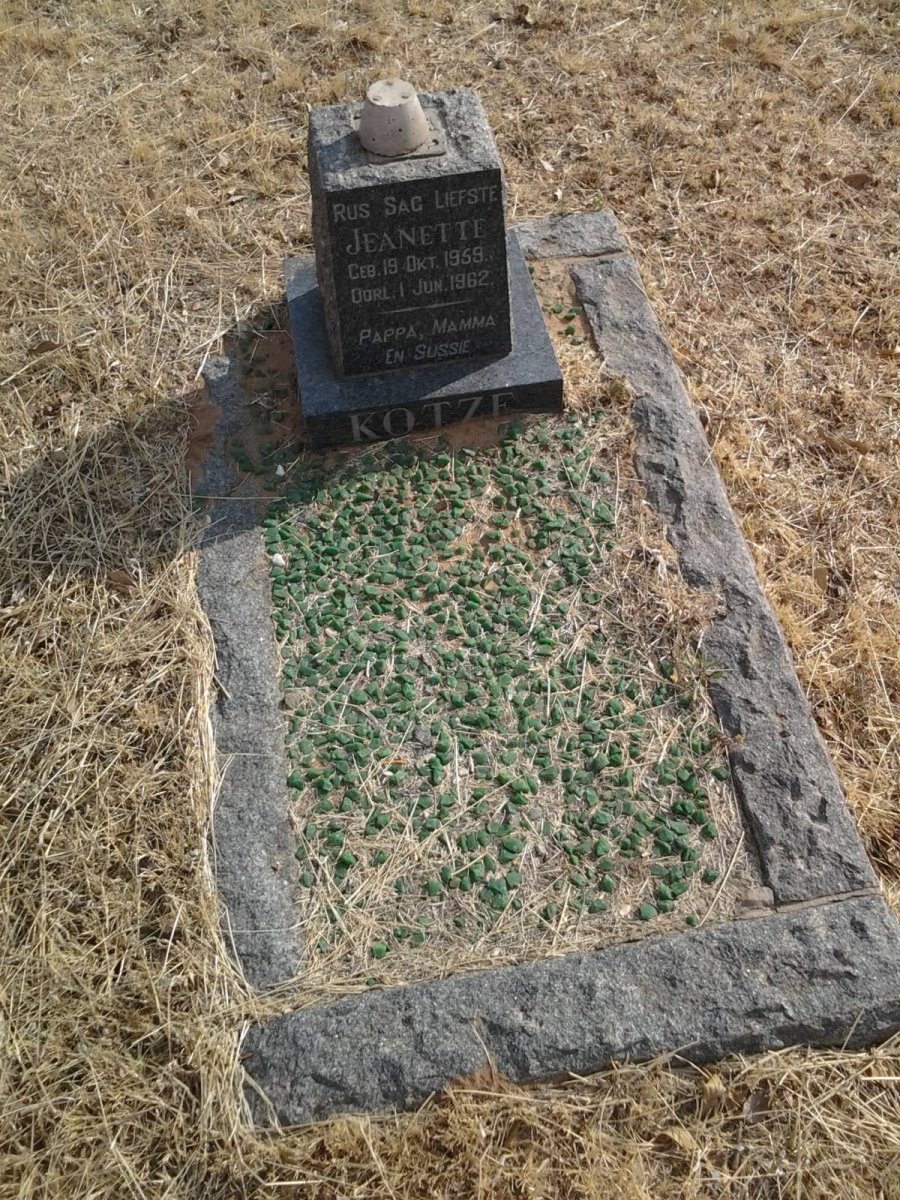 KOTZE Jeanette 1959-1962