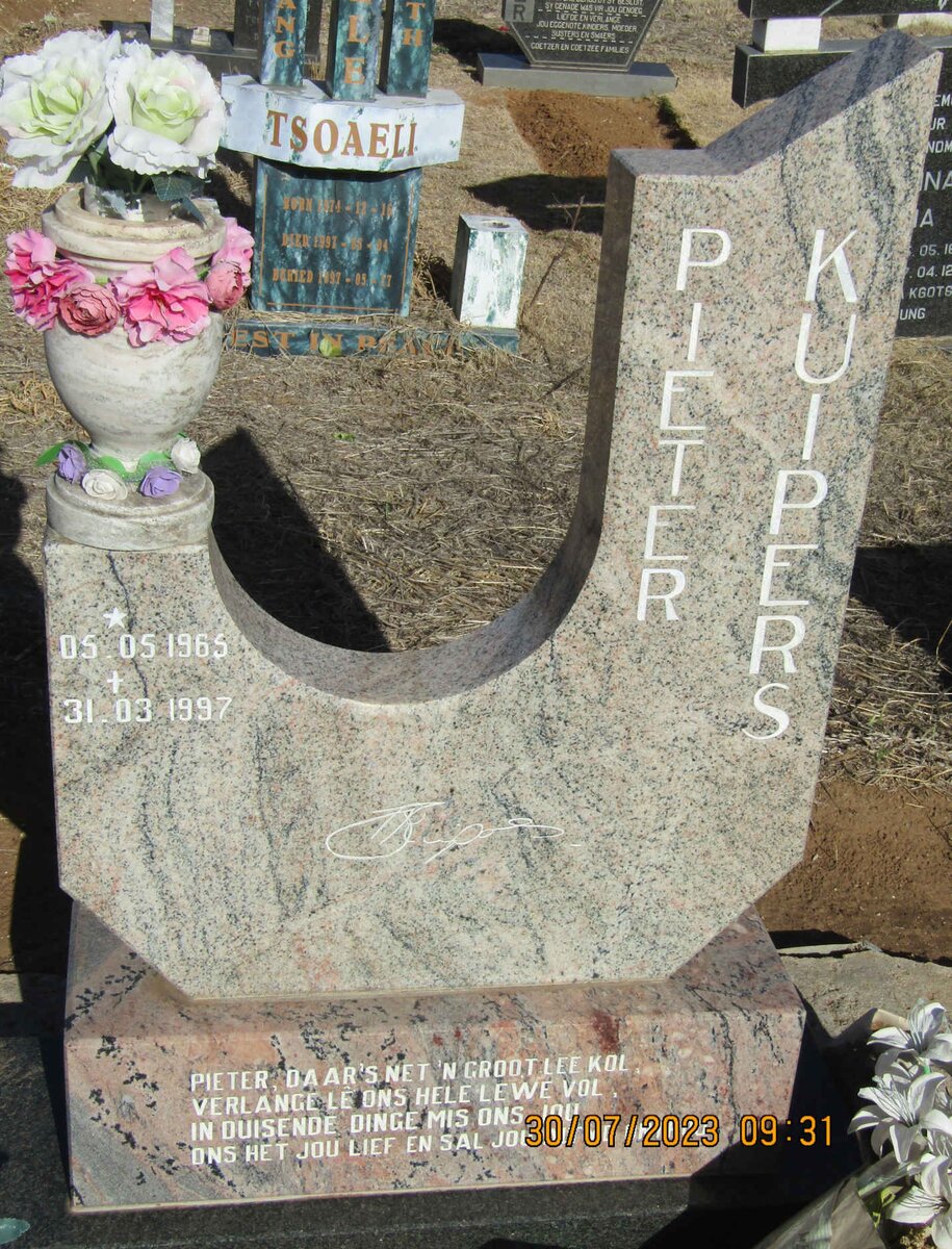 KUIPERS Pieter 1965-1997