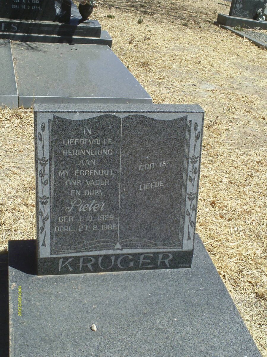 KRUGER Pieter 1929-1988