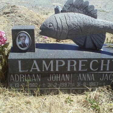 LAMPRECHT Adriaan Johan 1962-1997 &amp; Anna Jacoba 1967-
