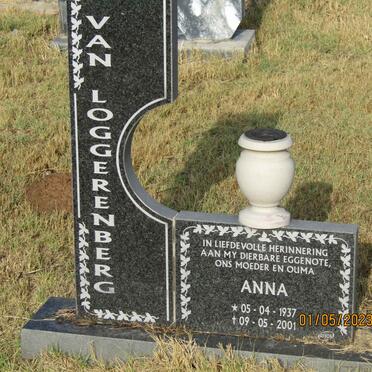 LOGGERENBERG Anna, van 1937-2001