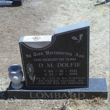 LOMBARD D.M. 1931-1999