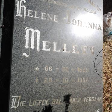MELLETT Helene Johanna 1955-1992