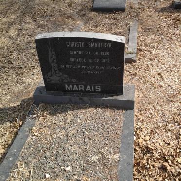 MARAIS Christo Smartryk 1926-1982