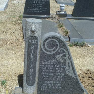 MIDDLEMOST Francis Relph 1931-1989 &amp; Valerie May 1934-