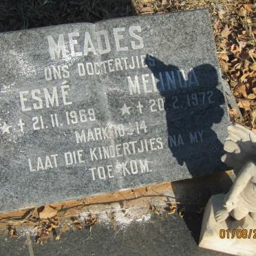 MEADES Esme Melinda 1969-1972