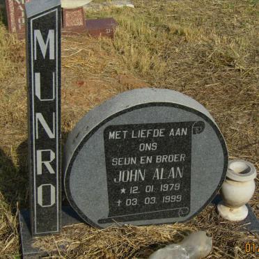 MUNRO John Allan 1979-1999