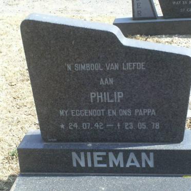 NIEMAN Philip 1942-1978