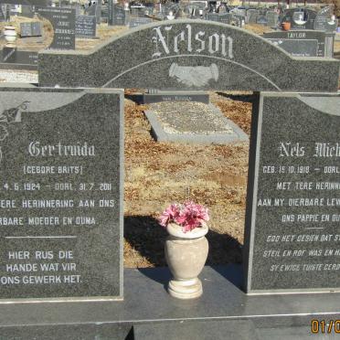 NELSON Nels Michael 1918-1974 &amp; Gertruida BRITS 1924-2011