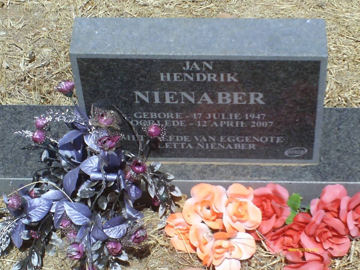 NIENABER Jan Hendrik 1947-2007