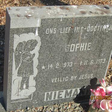 NIEMANN Sophie 1973-1973