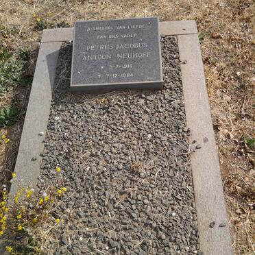 NEUHOFF Petrus Jacobus Antoon 1910-1964