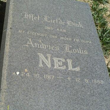 NEL Andries Louis 1917-1988