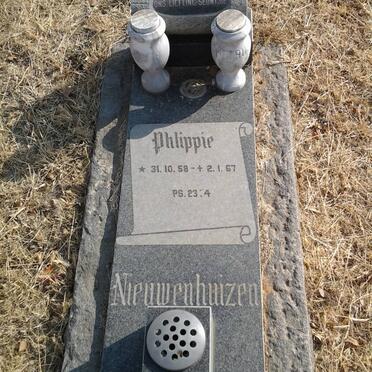 NIEWENHUIZEN Phlippie 1958-1967