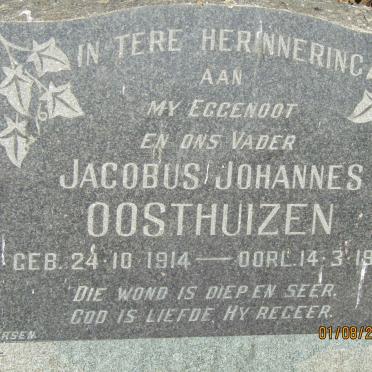 OOSTHUIZEN Jacobus Johannes 1914-1971