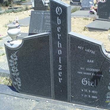 OBERHOLZER Giel 1932-1986