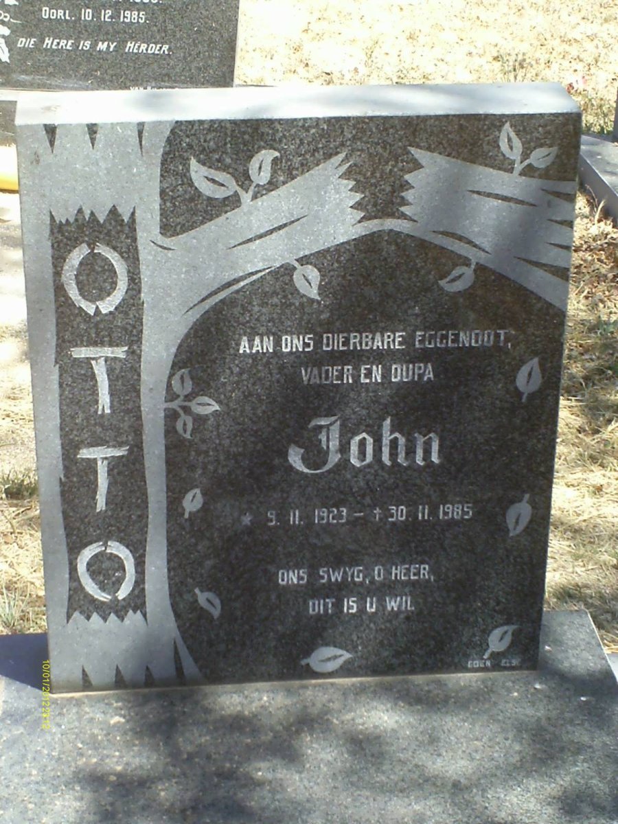 OTTO John 1923-1985