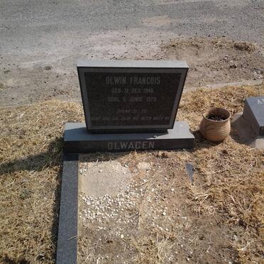 OLWAGEN Olwin Francois 1946-1979