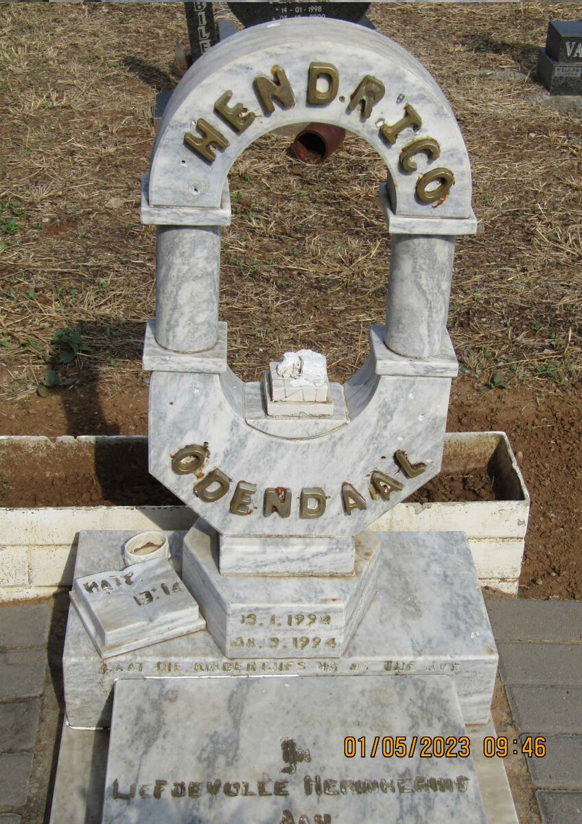 ODENDAAL Hendrico 1994-1994