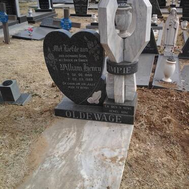 OLDEWAGE William Henry 1966-1989