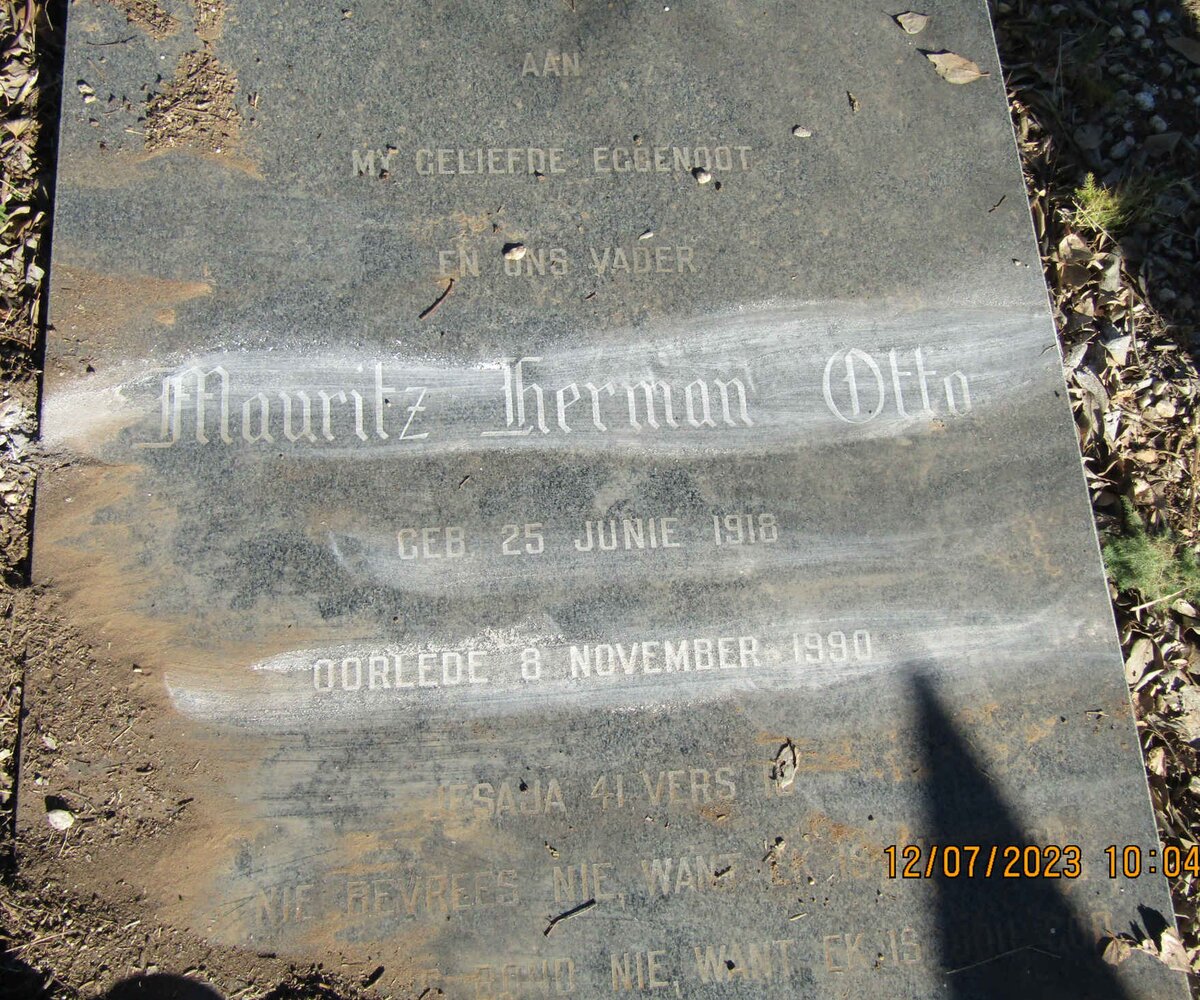 OTTO Mauritz Herman 1918-1990