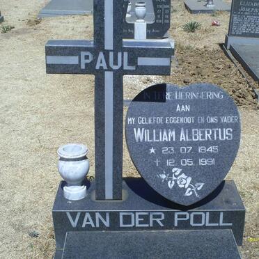 POLL William Albertus, van der 1945-1991