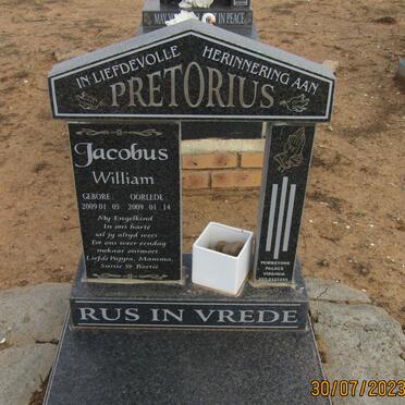 PRETORIUS Jacobus William 2009-2009