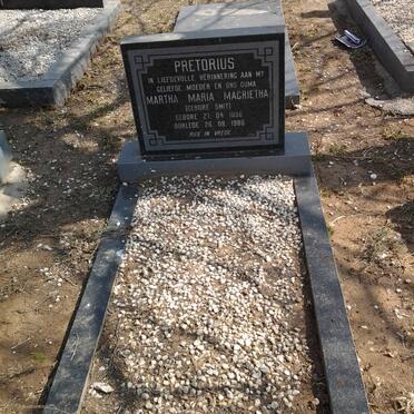 PRETORIUS Martha Maria Magrietha nee SMIT 1896-1980