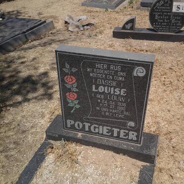 POTGIETER Louise nee LOUW 1936-1990