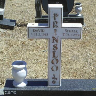 PRINSLOO David Schalk 1963-2000