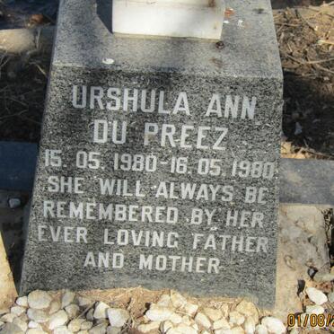 PREEZ Urshula Ann, du 1980-1980