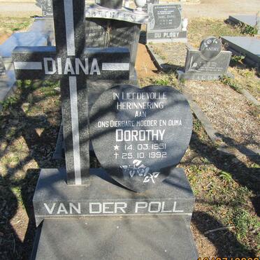 POLL Dorothy, van der 1951-1992