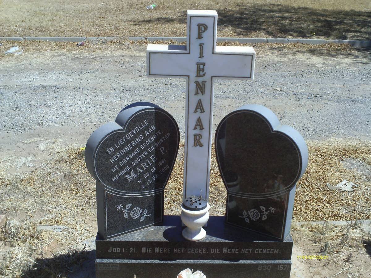 PIENAAR Marie P. 1961-2000