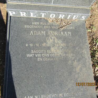 PRETORIUS Adam Adriaan 1936-1994 _2
