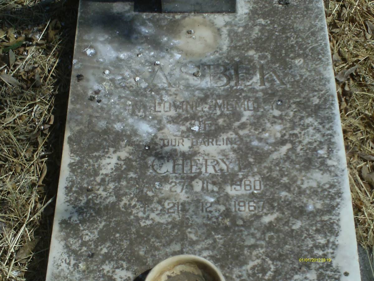 YASBEK Cheryl 1960-1967