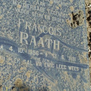 RAATH Francois 1956-1991