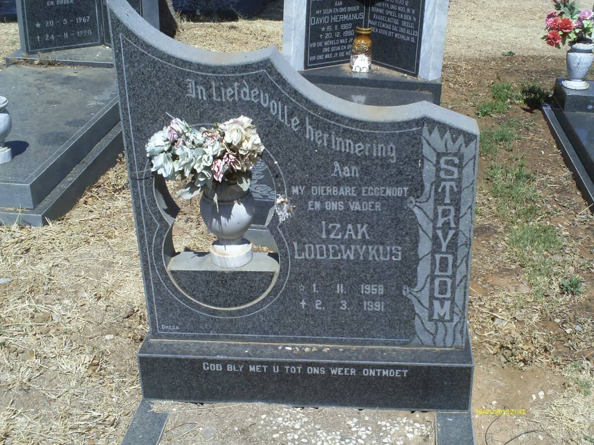 STRYDOM Izak Lodewykus 1958-1991