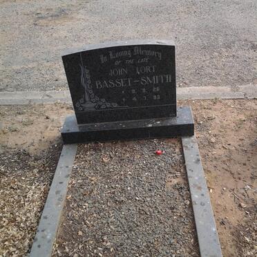 SMITH John Lort, Basset 1926-1983