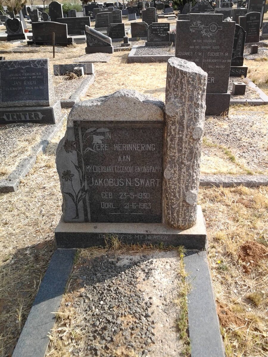 SWART Jakobus N. 1930-1963