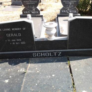 SCHOLTZ Gerald 1926-1980