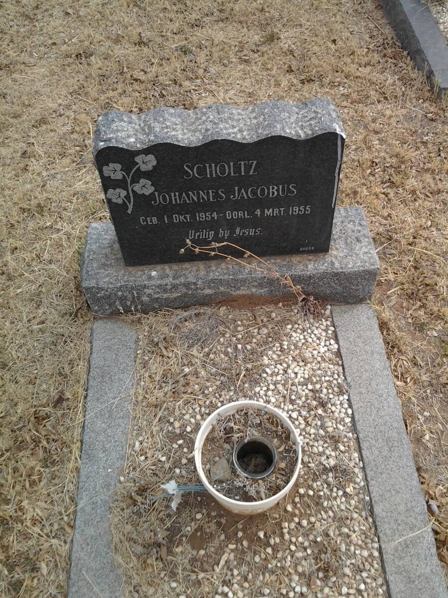 SCHOLTZ Johannes Jacobus 1954-1955