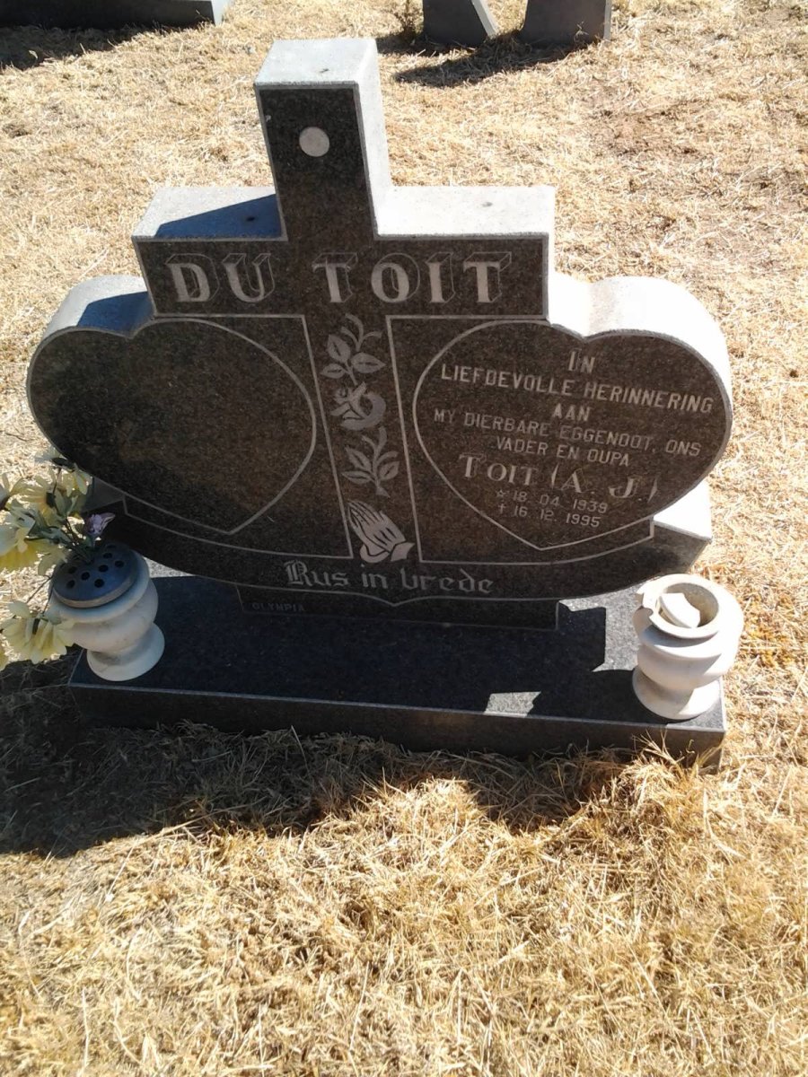 TOIT A.J., du 1939-1995