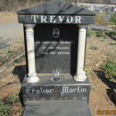 TREVOR Martin 1971-1988